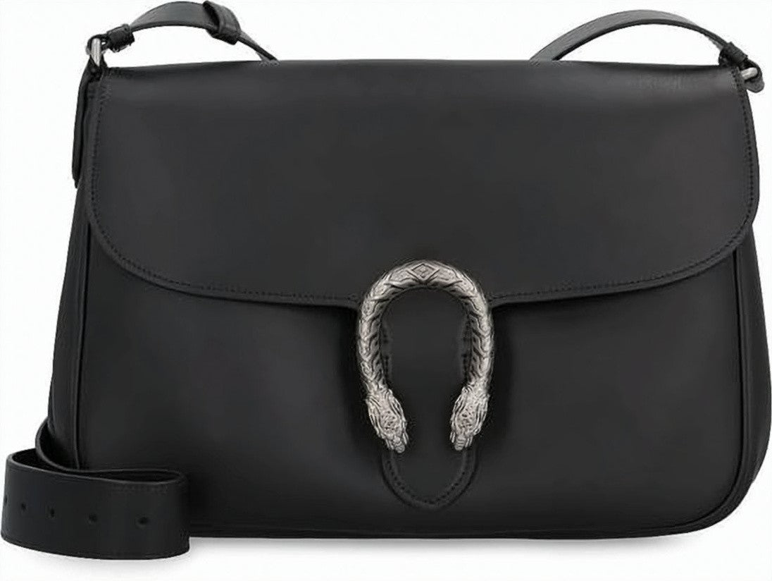 Gucci Rectangular Crossbody Bag With Tiger Head Clasp