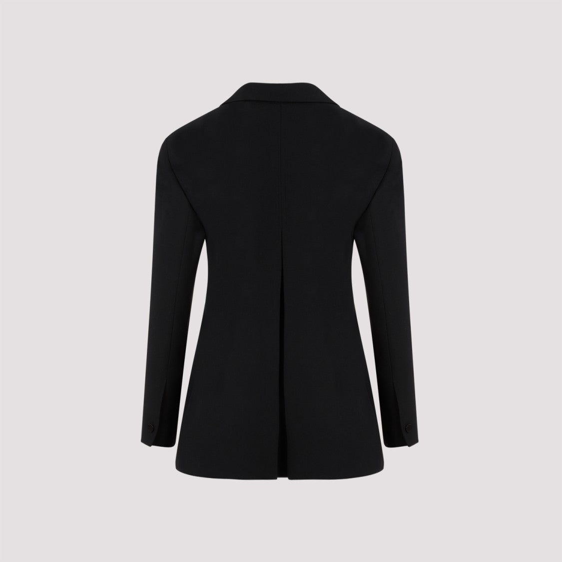 Givenchy Buttoned Black Virgin Wool Jacket