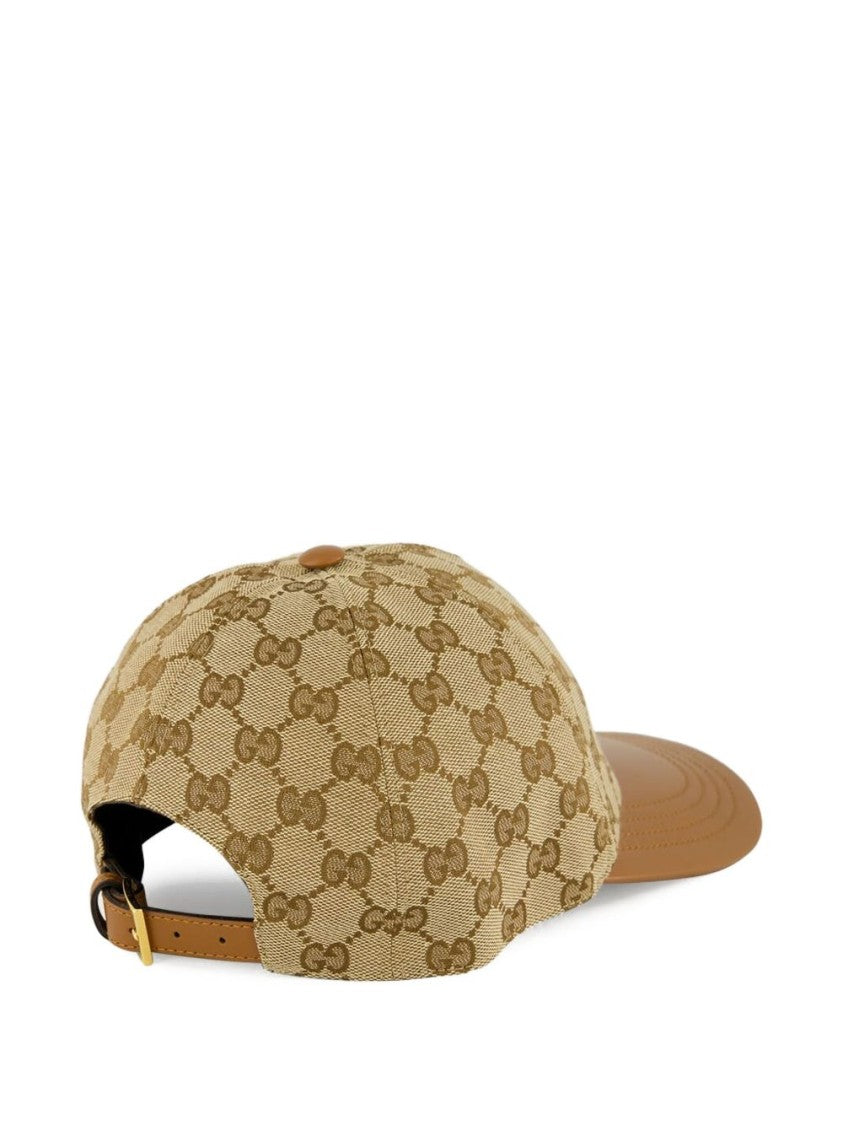 Gucci Structured Cap With Interlocking Design