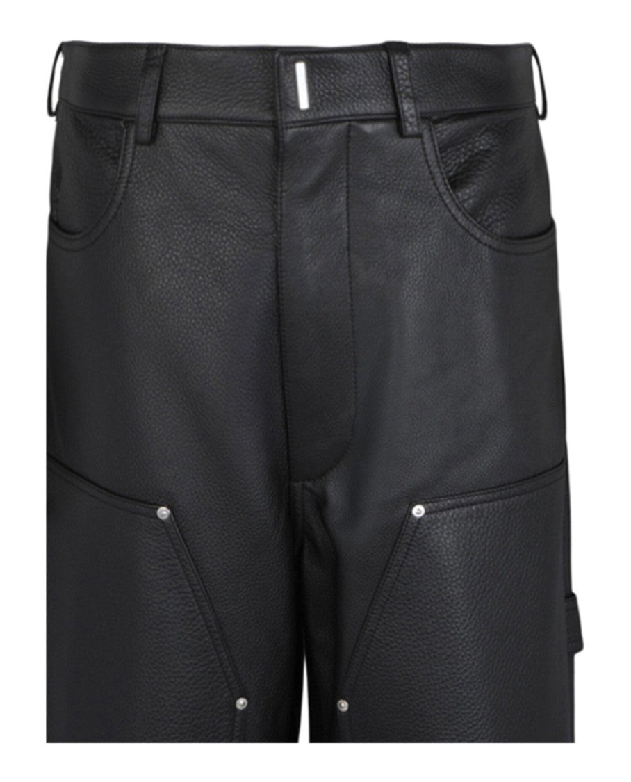 Givenchy Carpenter Leather Pants