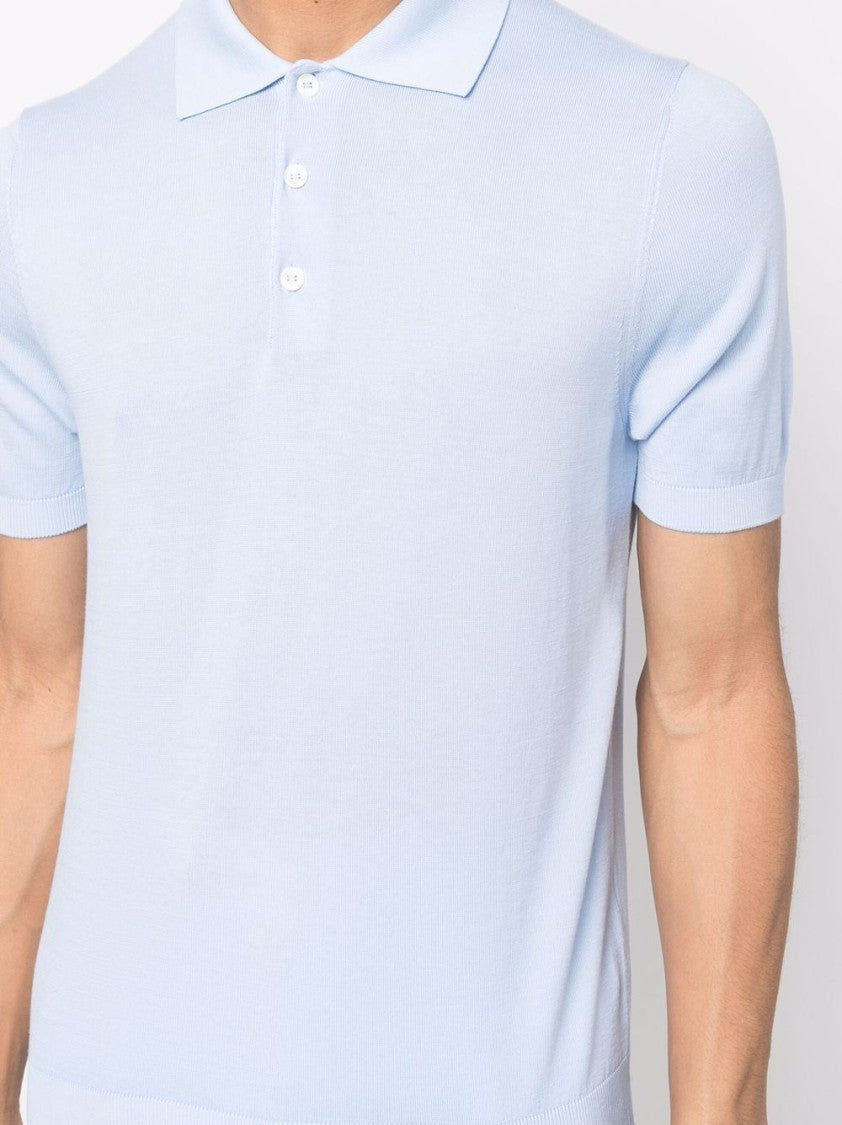 Malo Clear Blue Polo Shirt