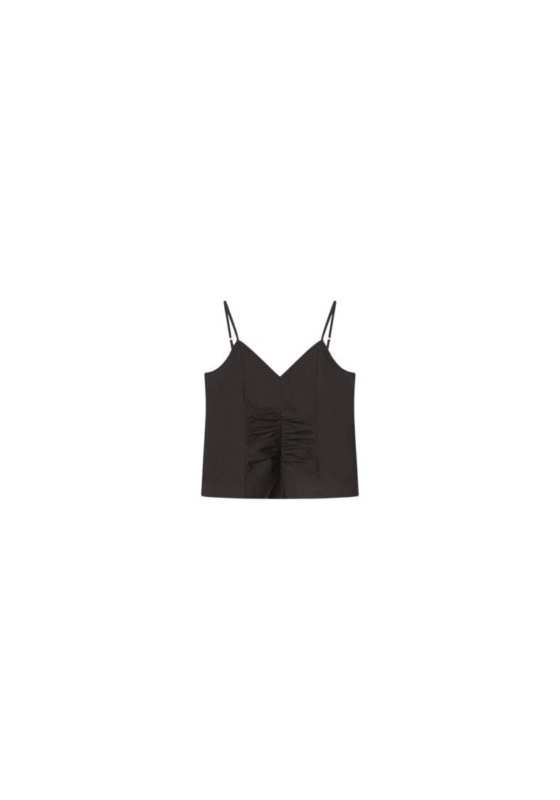 Aeron Henny - Poplin Ruched Cami Top