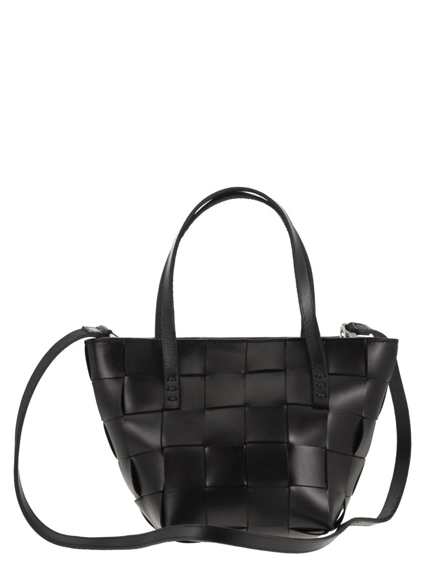 Dragon Japan Mini - Woven Leather Bag
