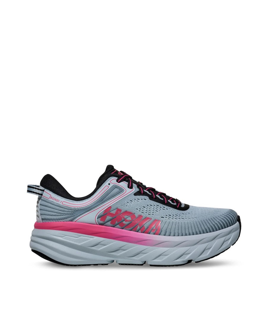 Hoka Mineral Blue Rhubarb Bondi 7 Sneakers