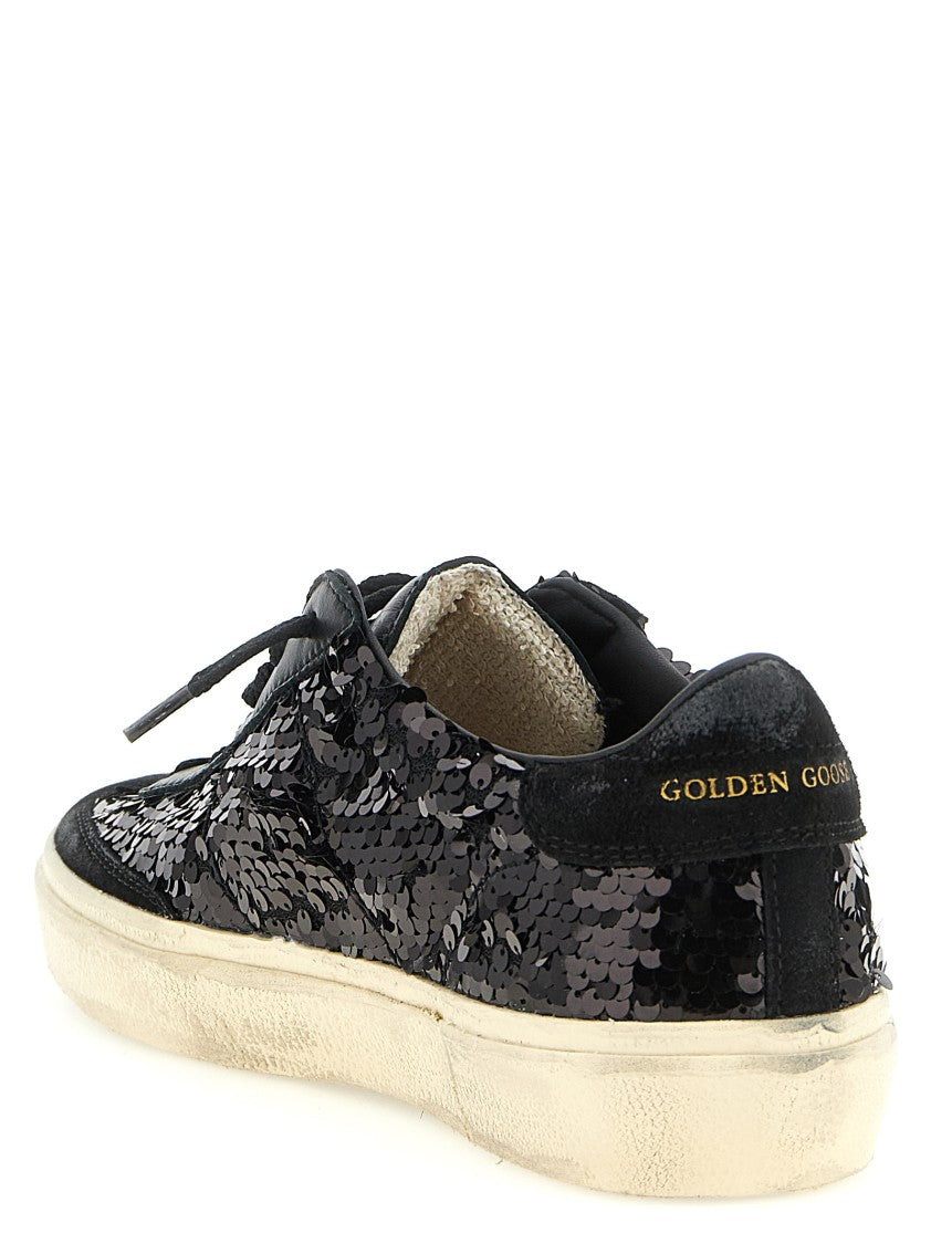 Golden Goose 'Soul Star' Sequin And Leather Sneakers