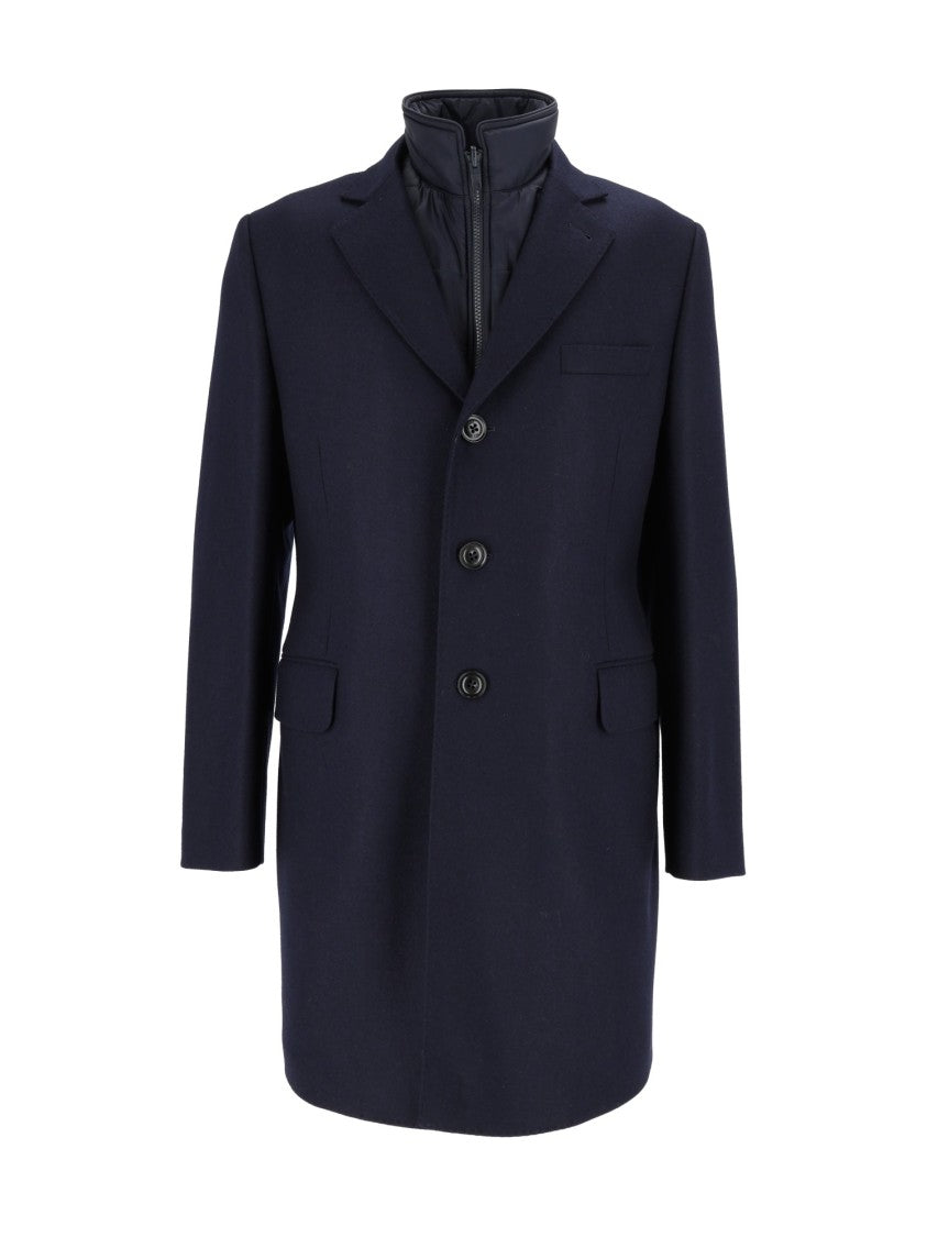 Fay Tailored Double-Breasted Coat