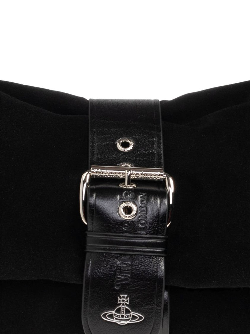 Vivienne Westwood Structured Black Handbag