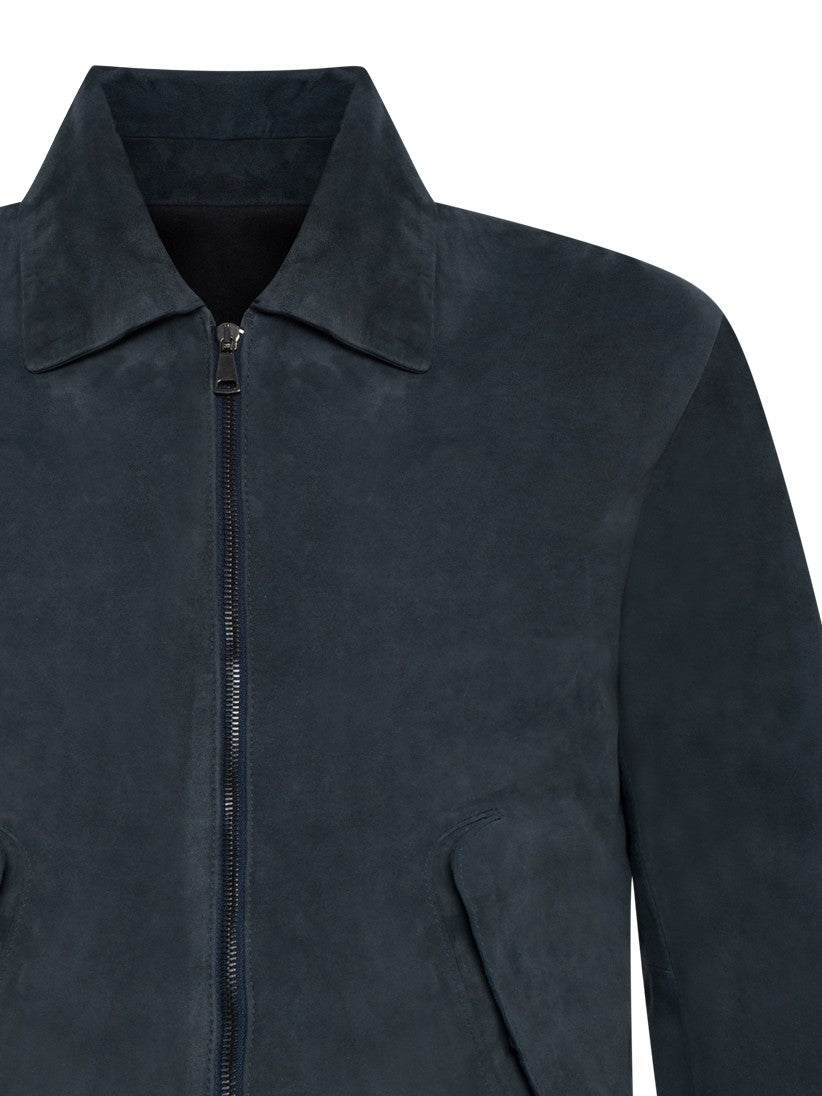 Franzese Collection Water-Repellent Blue Jacket
