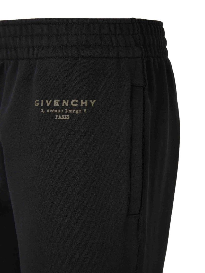Givenchy Streamlined Black Trousers With Elasticated Waistband