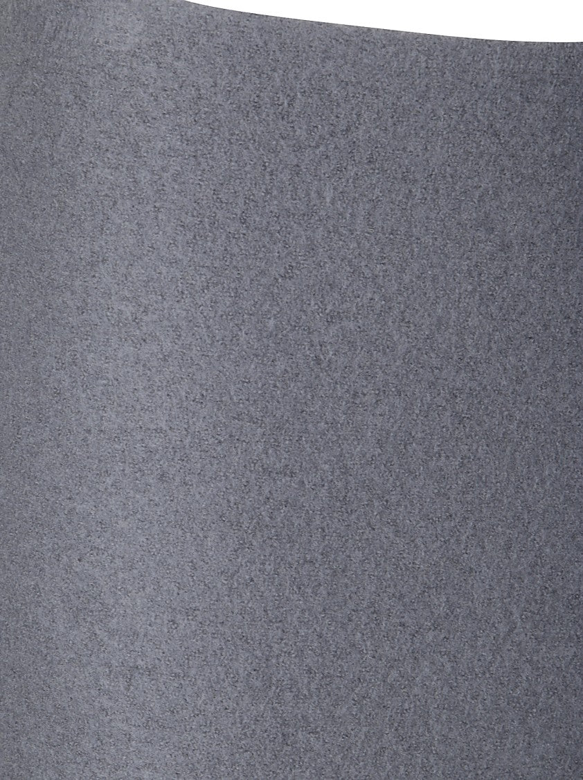 Rier Midi Wool Skirt With Side Slit