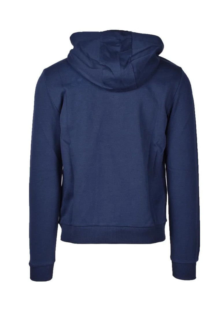 Bikkembergs Blue Cotton Crewneck Sweatshirt