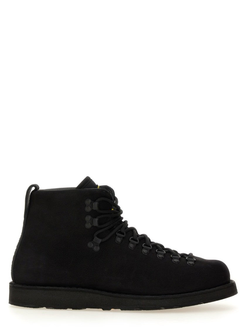 Stone Island High-Top Black Suede Boot