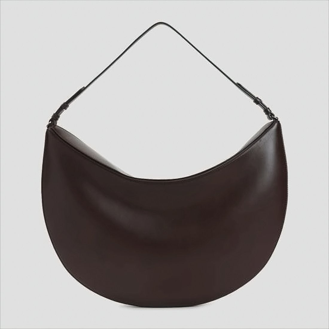 Jacquemus Crescent-Shaped Calf Leather Shoulder Bag