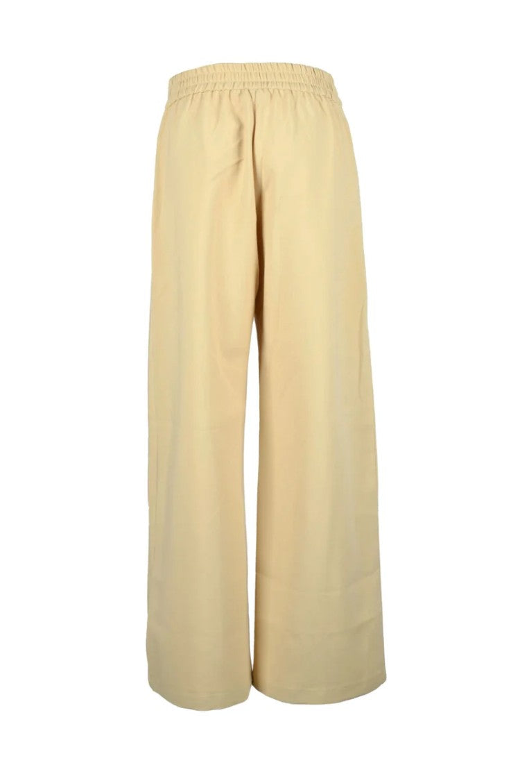 Suncoo Wide-Leg Trousers With High Waist And Button Details