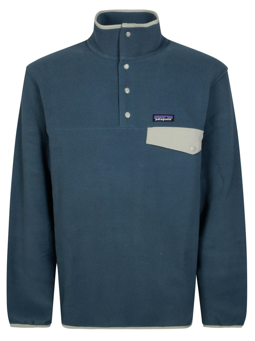 Patagonia Lw Synch Snap-T High Collar Snap-Button Pullover