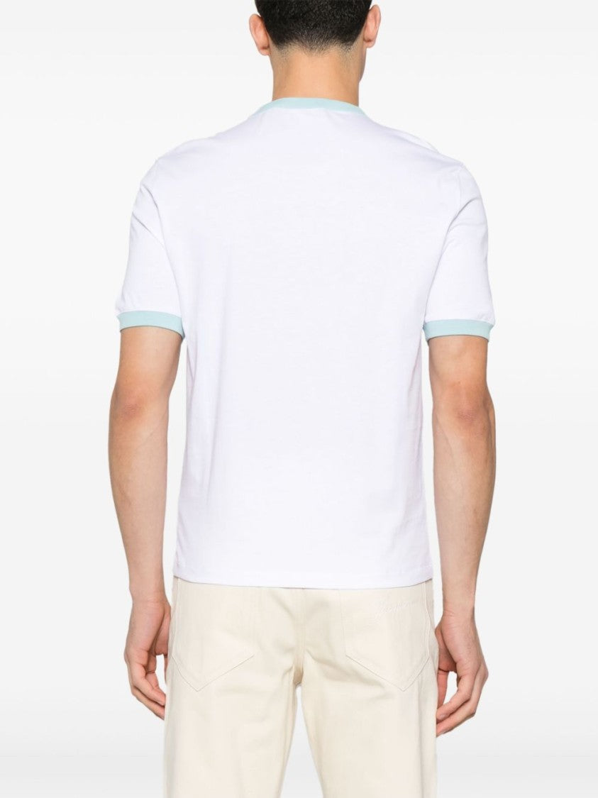 Jacquemus White T-Shirt With Logo Print