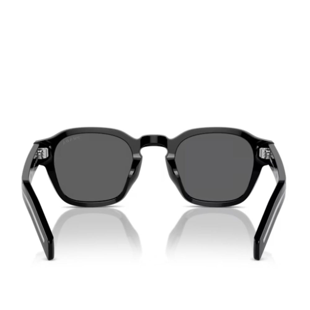 Prada Black Pra16s Phantos Acetate Sunglasses