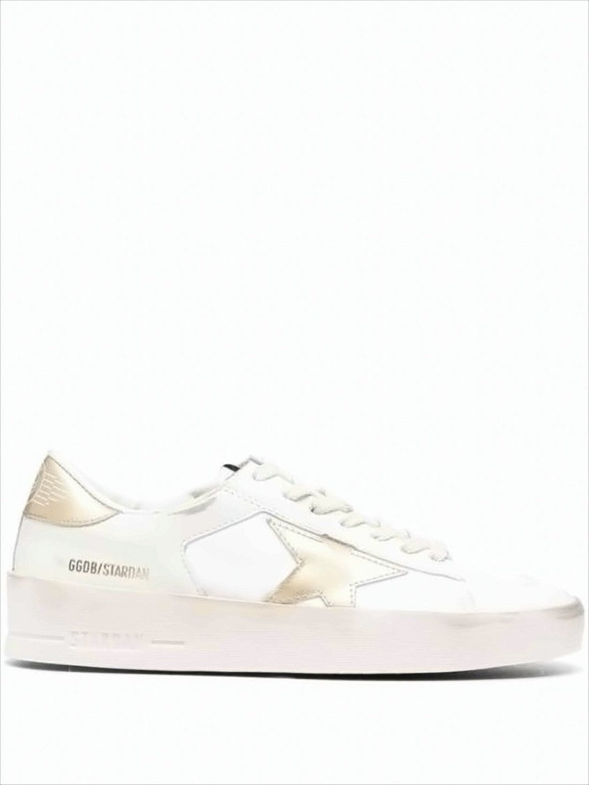 Golden Goose Low-Top Sneakers With Smooth Leather And Distinctive Star Detail