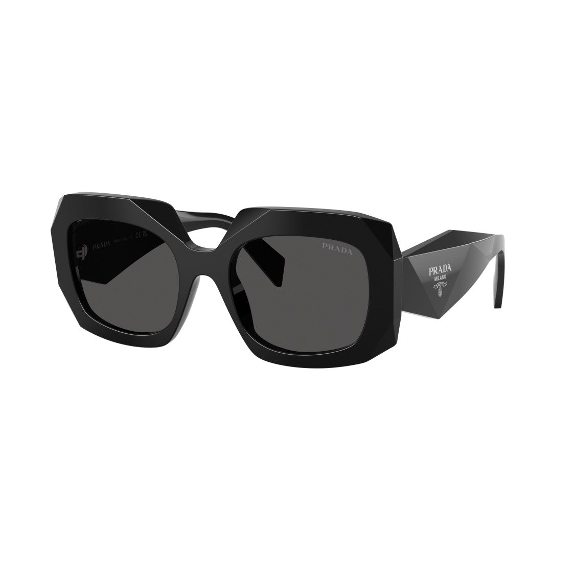 Prada 0Pr B23s Oversized Square Frame Sunglasses