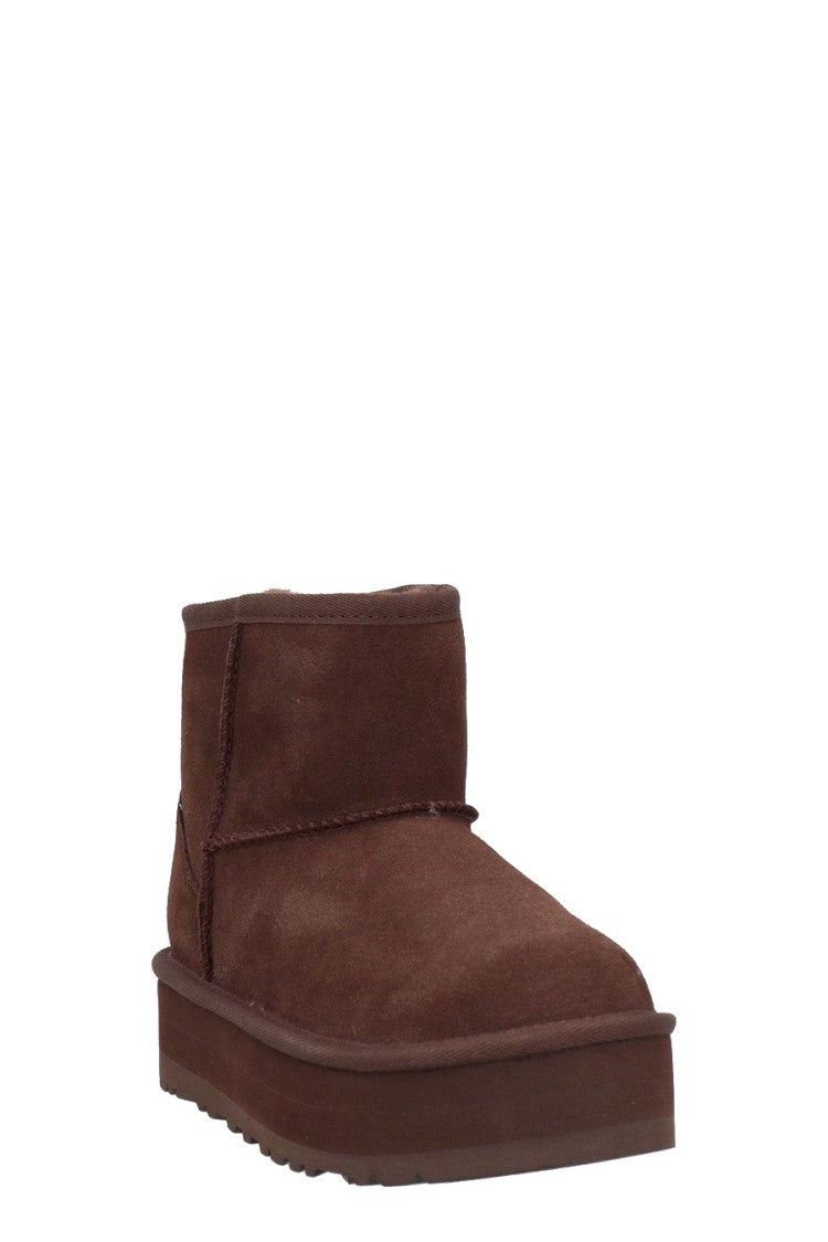 Ugg Brown Suede Pull-Tab Boot