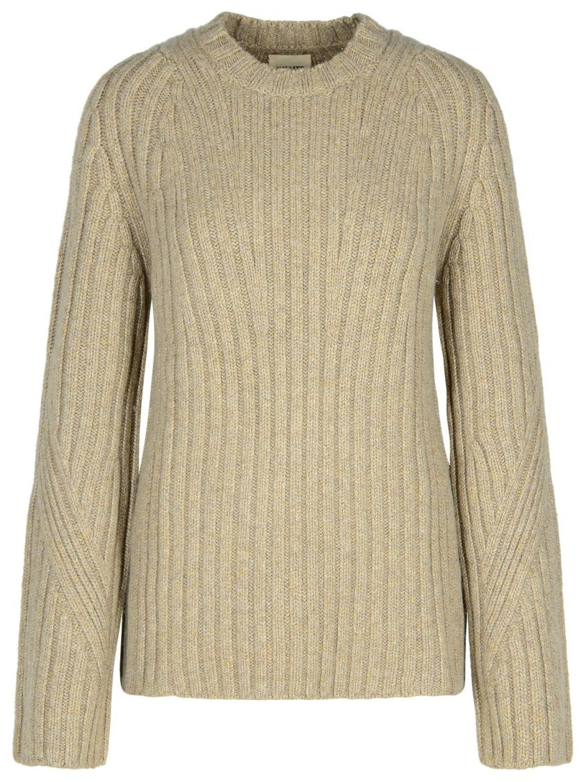 Khaite Calvin' Beige Cashmere Sweater