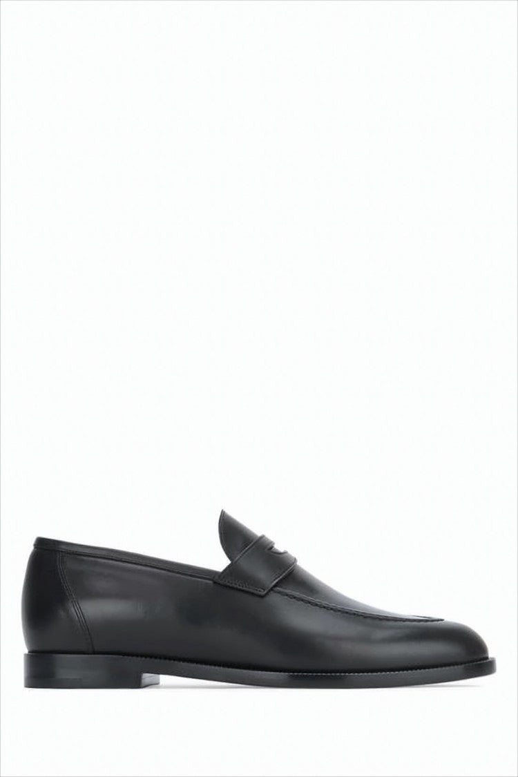 Loro Piana Penny Loafers In Smooth Calf Leather