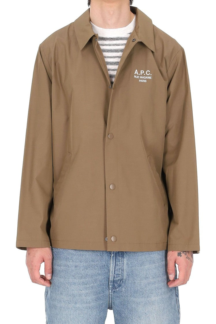 A.P.C. Polyester-Cotton Blend Layering Overshirt