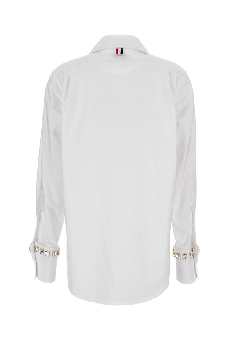 Thom Browne Oversized White Cotton Shirt