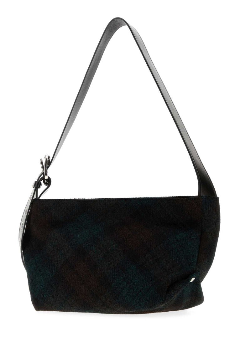 Vivienne Westwood Embroidered Fabric Small Maxime Crossbody Bag