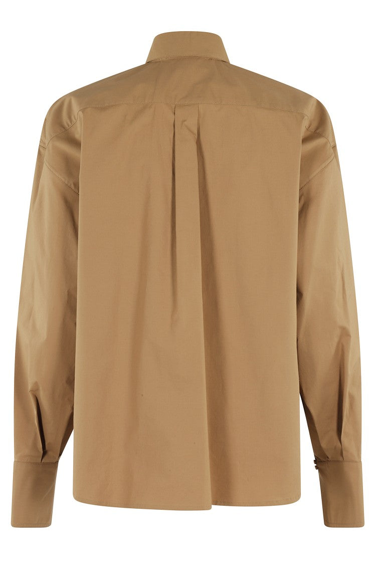 Federica Tosi Cut-Out Detail Cotton Shirt