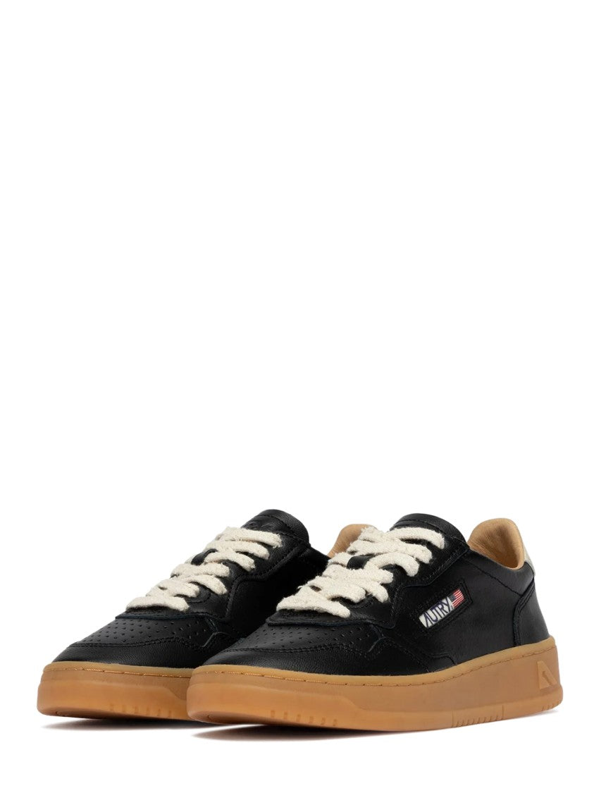 Autry Low-Top Sneakers With Perforated Detailing And Gum Sole