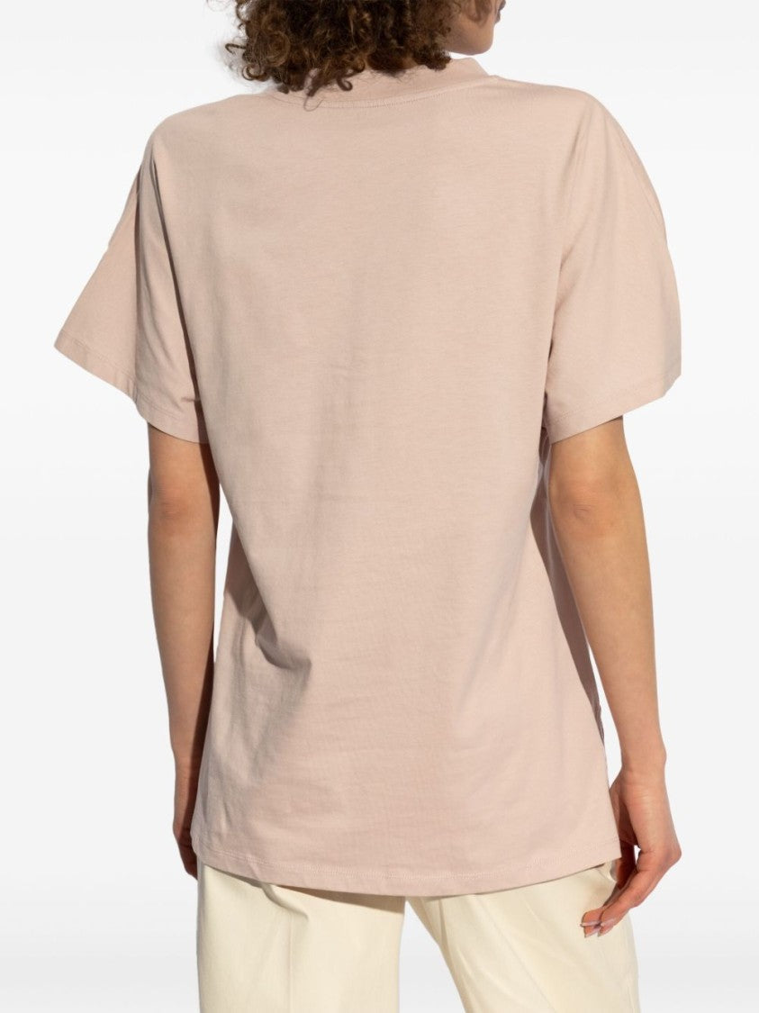 Moncler Powder Pink Crew Neck T-Shirt
