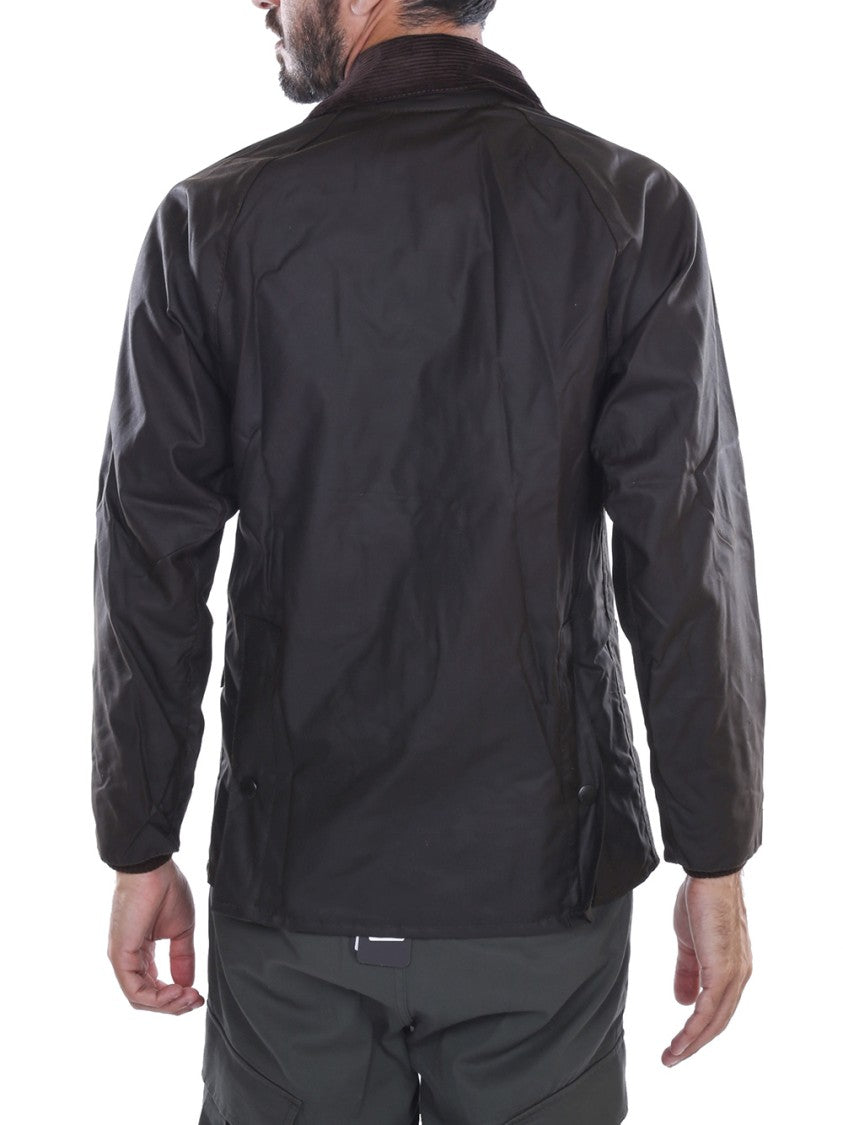 Barbour Classic Bedale Wax Jacket With Corduroy Collar