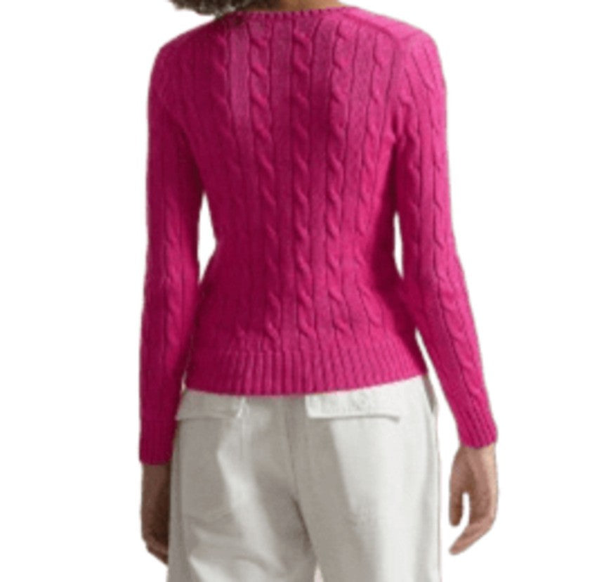 Polo Ralph Lauren V-Neck Cable-Knit Sweatshirt