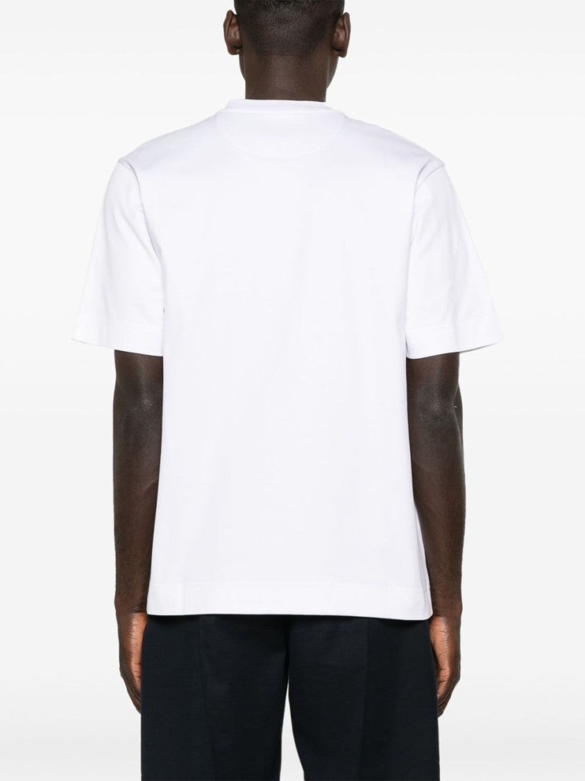 Fendi Logo-Print Cotton T-Shirt