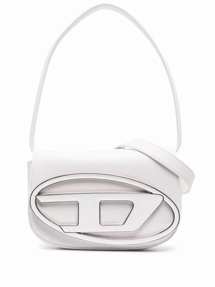 Diesel Rectangular White Shoulder Bag