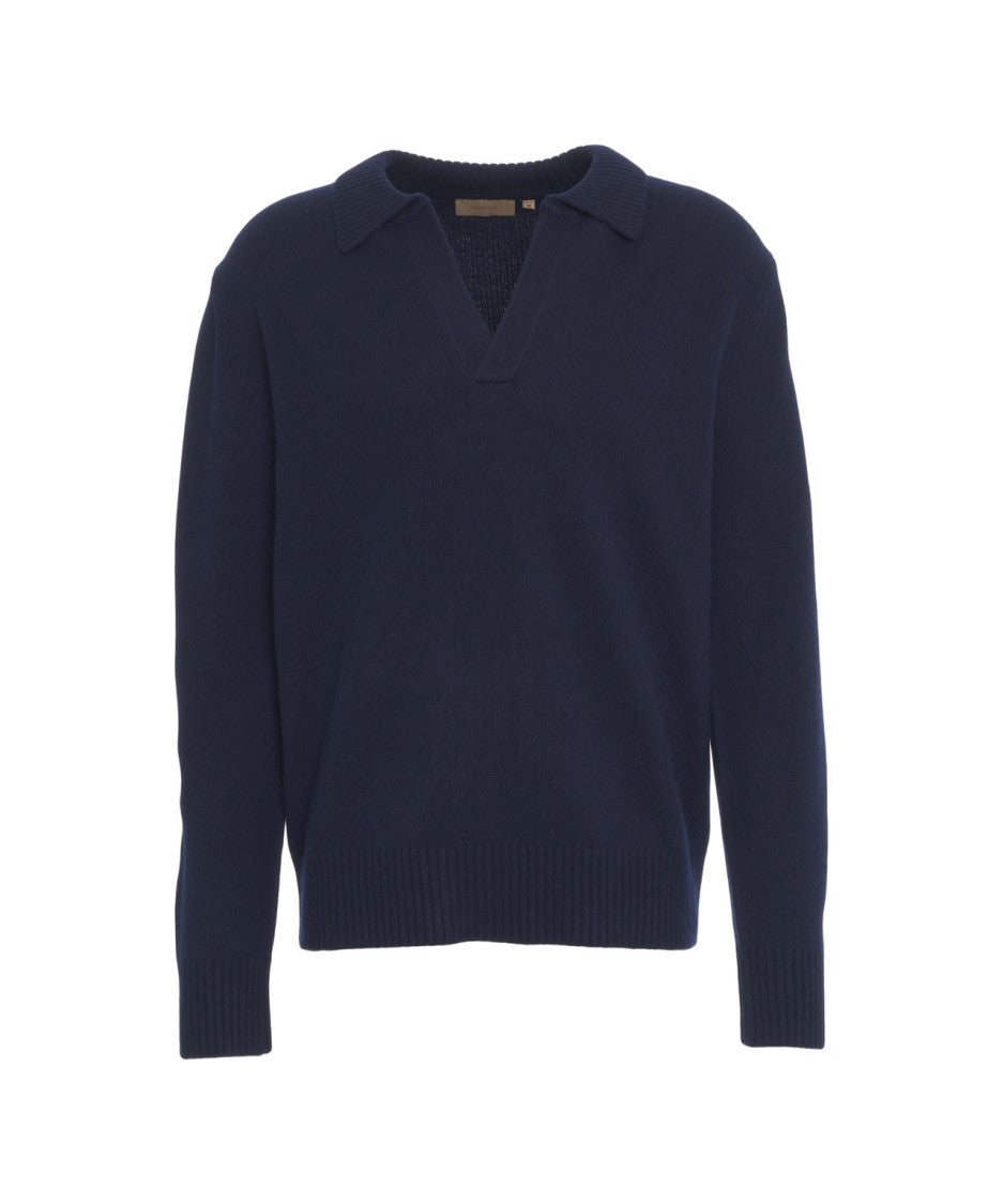 Rue De Tokyo Polo Collar Sweater
