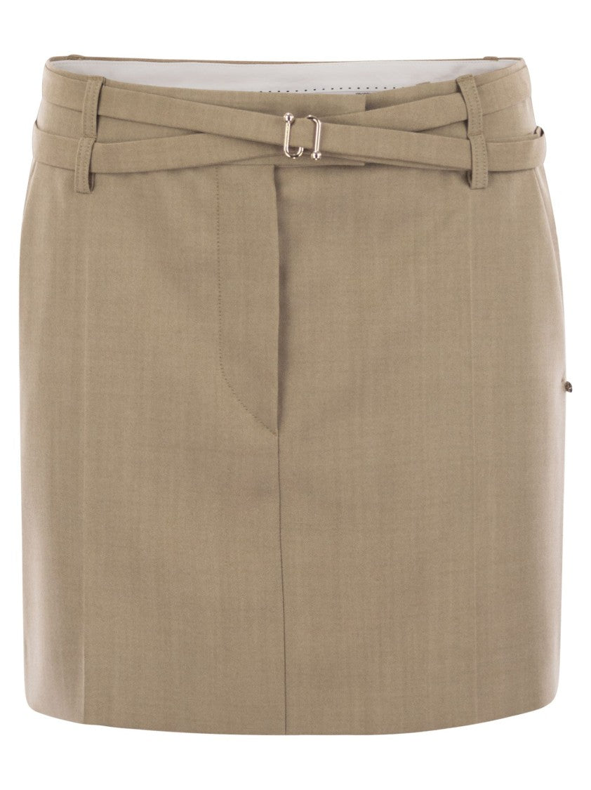Sportmax Fify - Mini Skirt With Belt