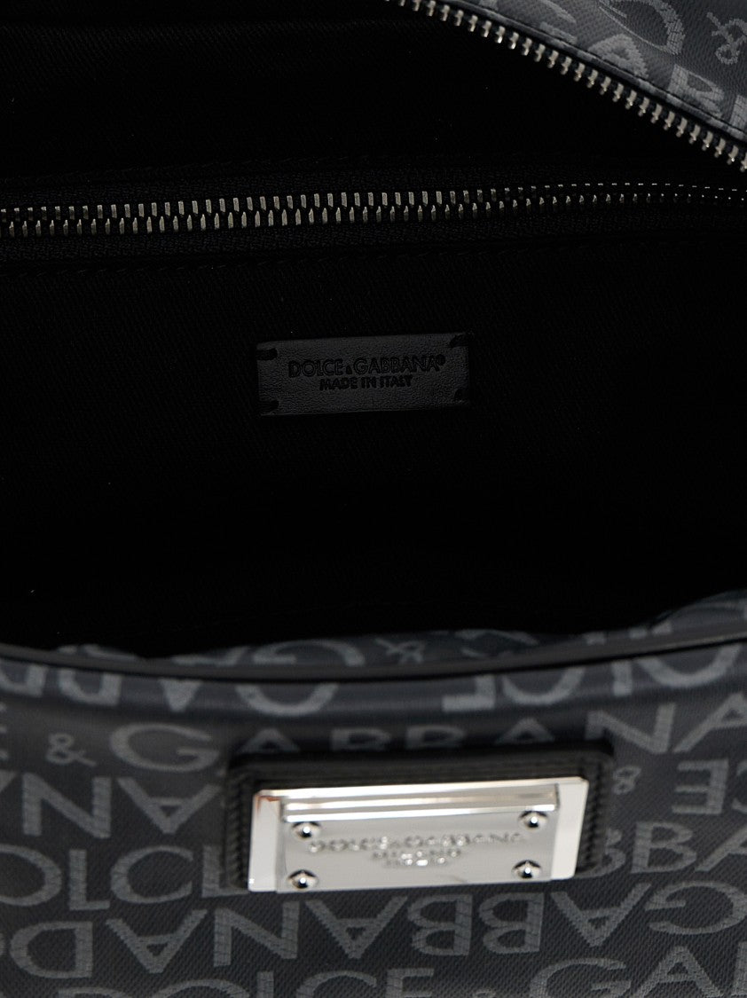 Dolce & Gabbana Leather Toiletry Bag