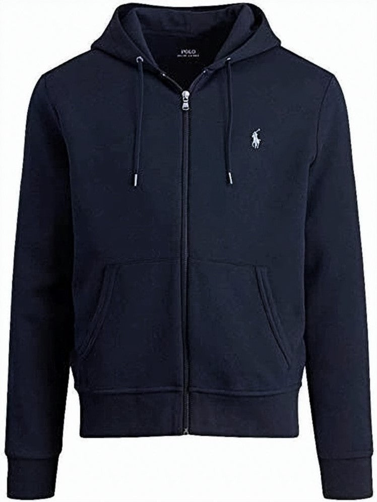 Polo Ralph Lauren Black Crew Neck Sweatshirt With Iconic Pony Logo