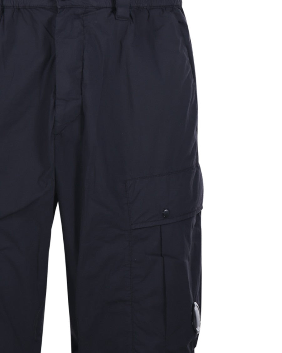 C.P. Company Stretch Nylon-Cotton Blend Cargo Pants With Adjustable Waist