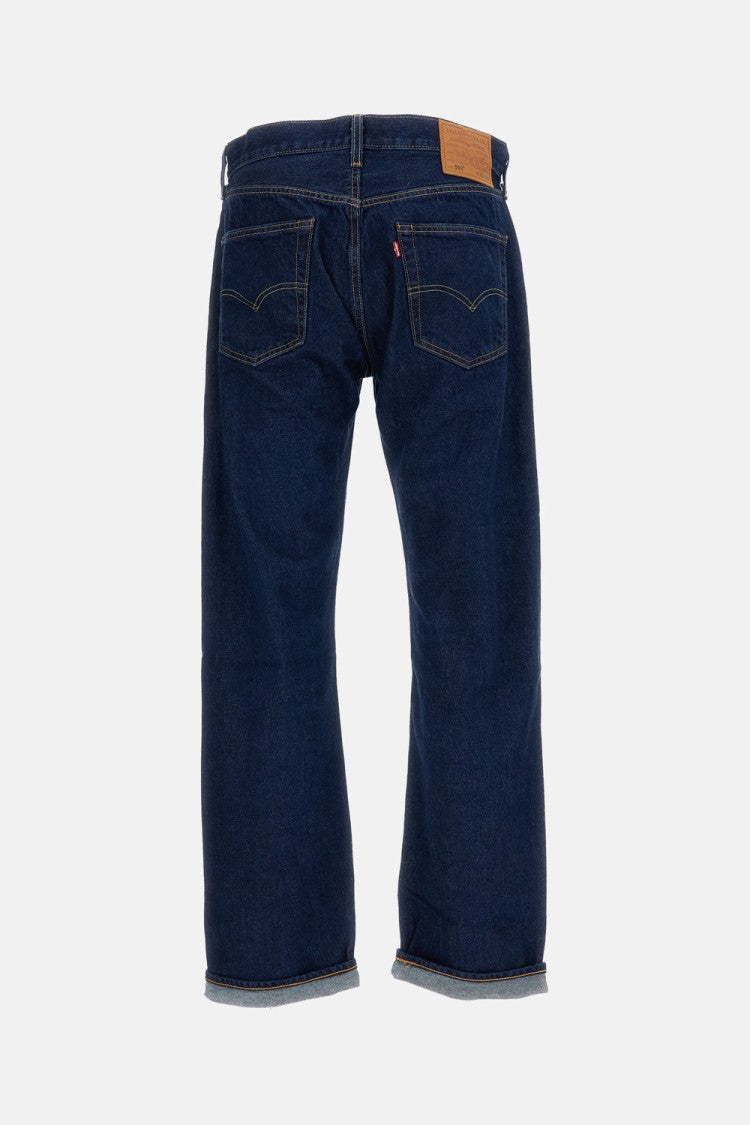 Levi's Iconic 501® Original Selvedge Jeans With Classic 5-Pocket Design