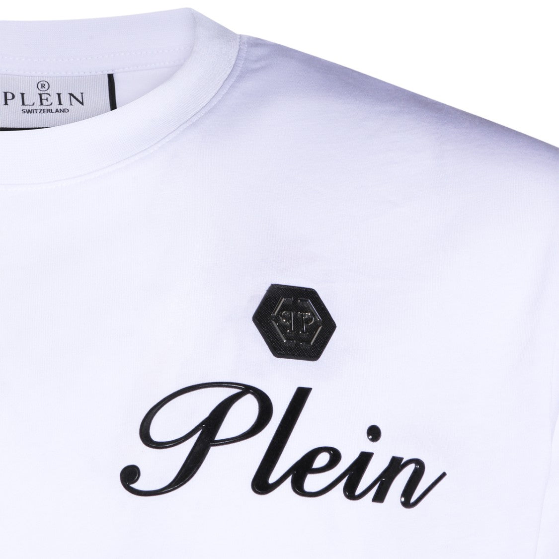 Philipp Plein Plain White T-Shirt