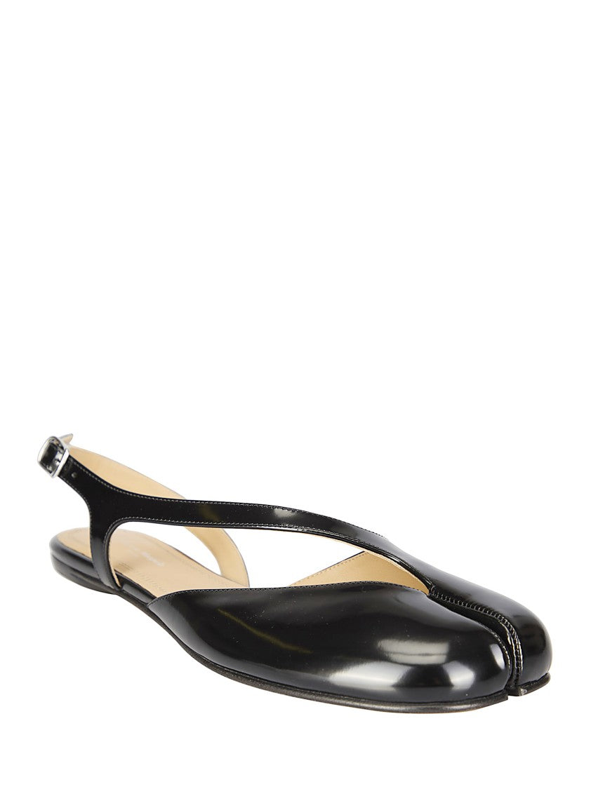 Maison Margiela Tabi Flat Slingback With Distinctive Split-Toe Design