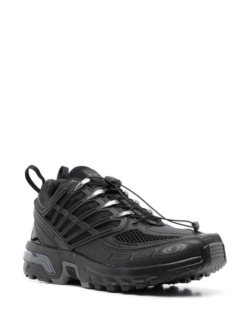 Salomon Black Acs Pro Sneaker With Cushioned Sole