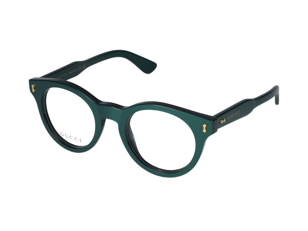 Gucci Eyeglasses Gg1266o 003 Green Green Transparent 48/23/145