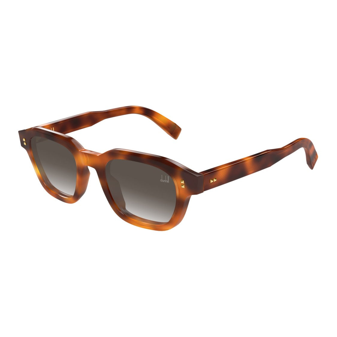 Dunhill Du0098s Square Tortoiseshell Sunglasses With Gradient Lenses
