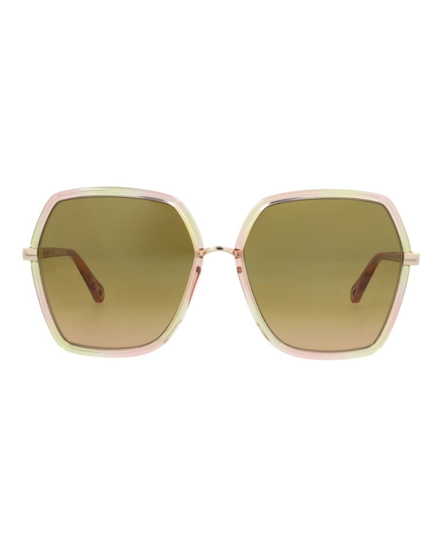 Chloé Square-Frame  Sunglasses