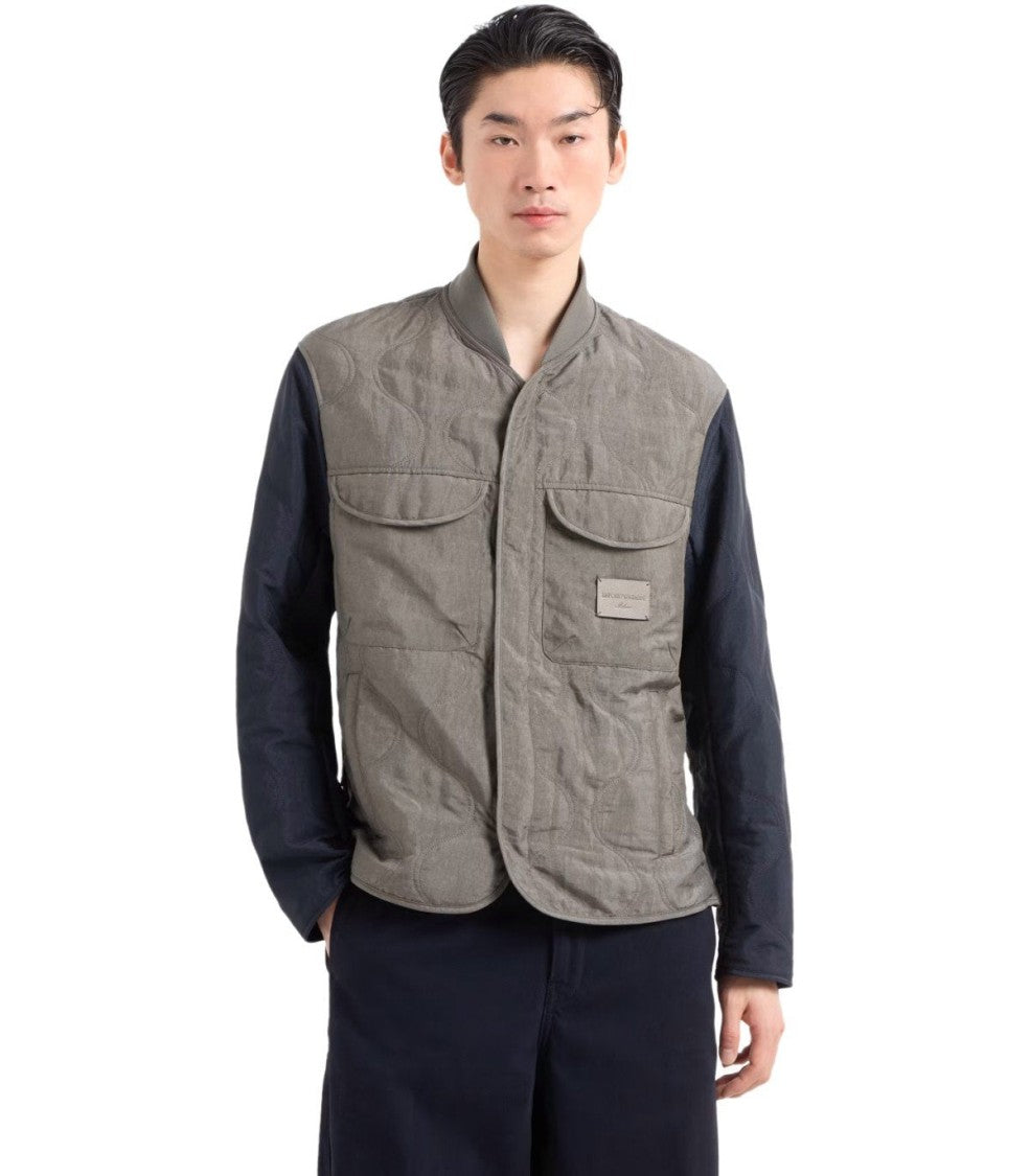 Emporio Armani Forest Fog Navy Blue Jacket