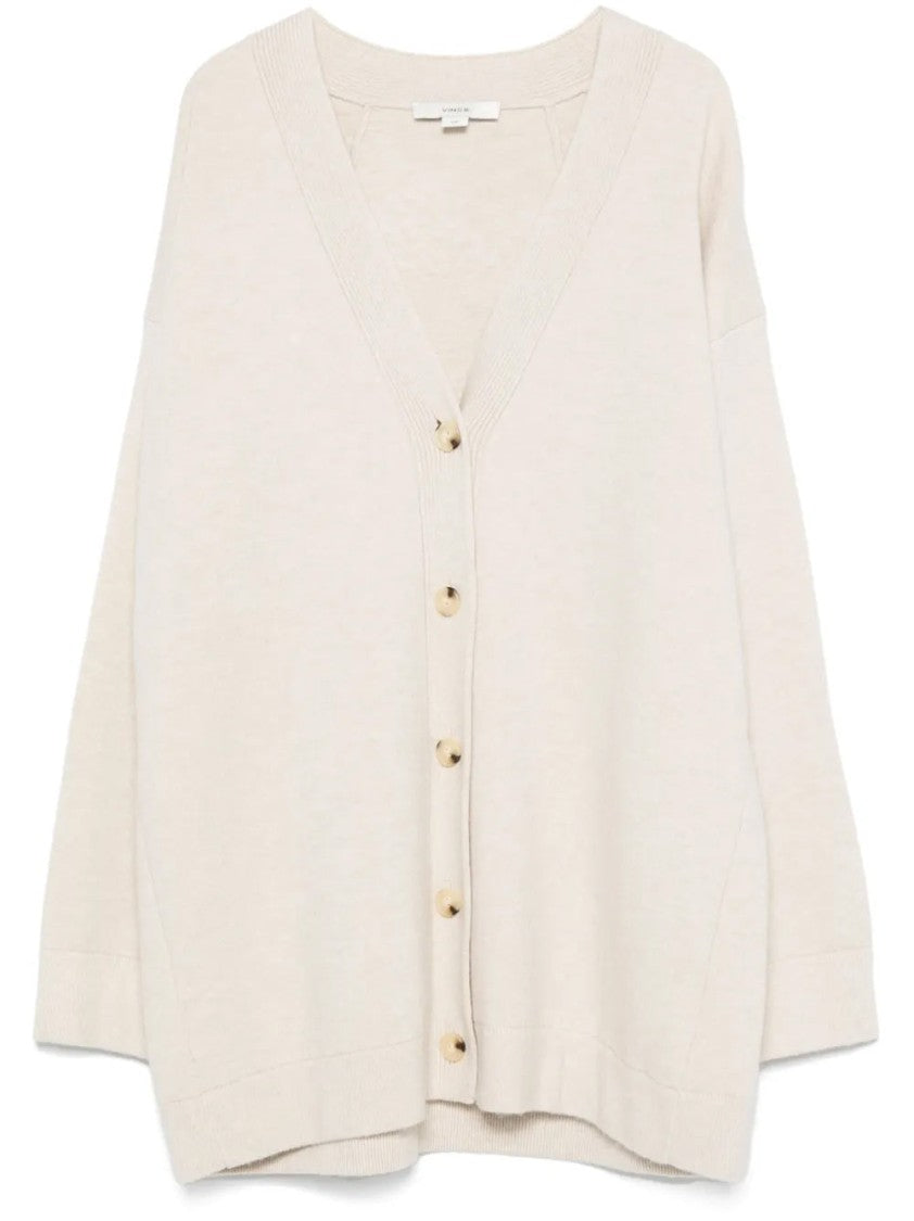 Vince Oversized Dbl Knit Cardigan